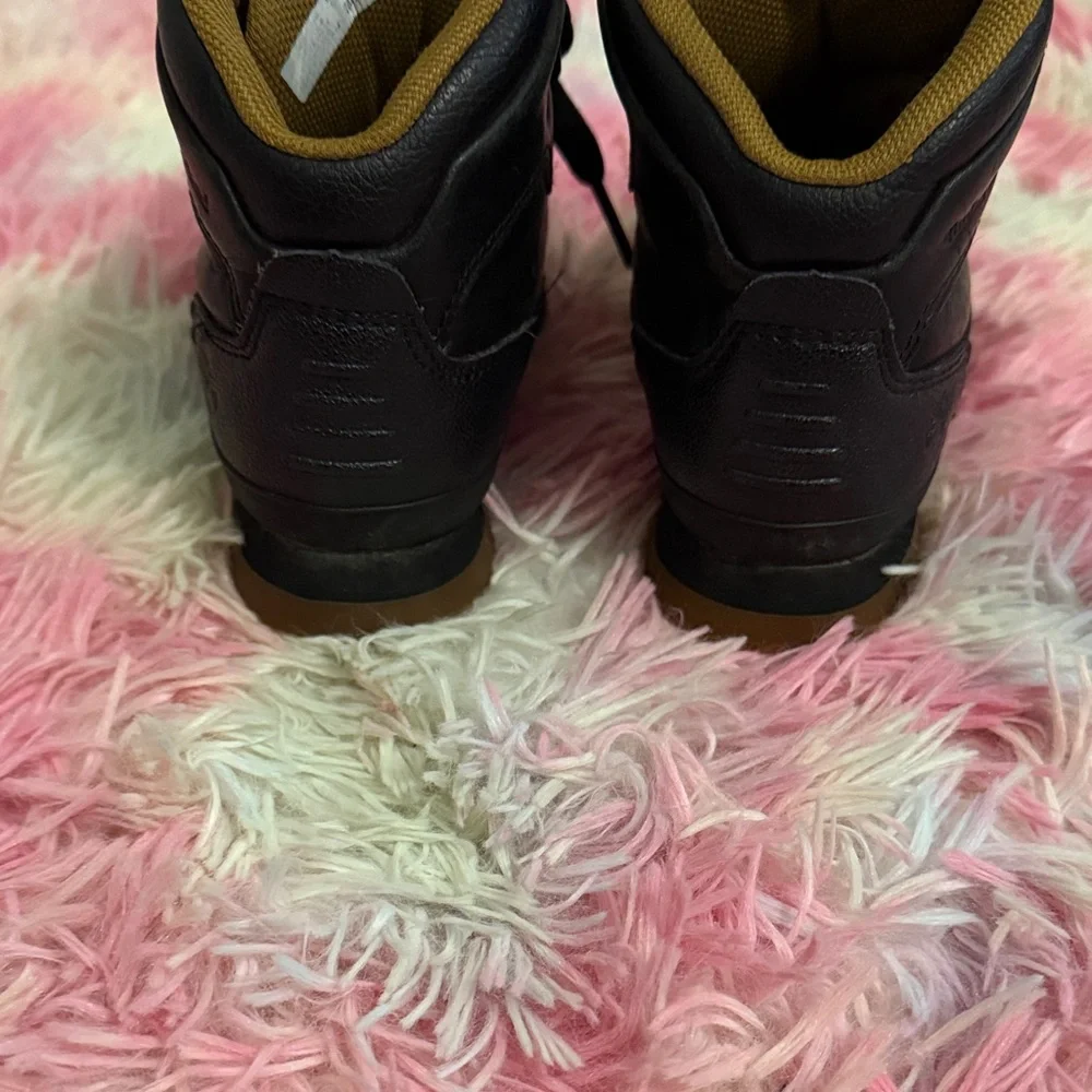 Timberland Kids Black and Tan Boots